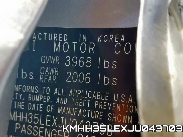 KMHH35LEXJU043703 фото 2