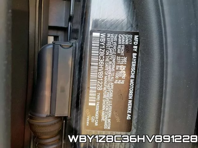 WBY1Z8C36HV891228 фото 2