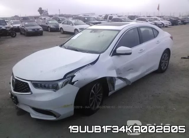 19UUB1F34KA002805 фото 3
