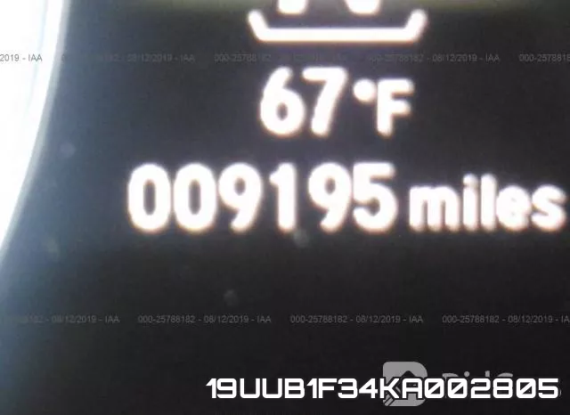 19UUB1F34KA002805 фото 8