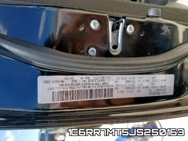 1C6RR7MT5JS250163 фото 2