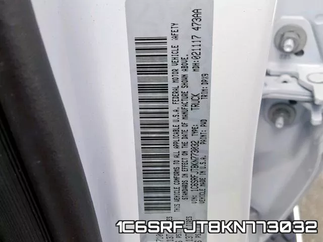 1C6SRFJT8KN773032 фото 2