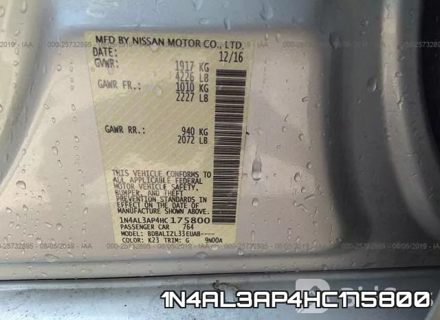 1N4AL3AP4HC175800 фото 10