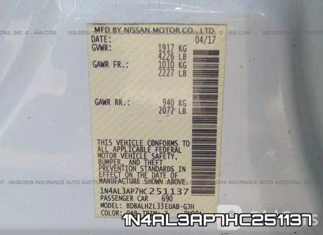1N4AL3AP7HC251137 фото 10