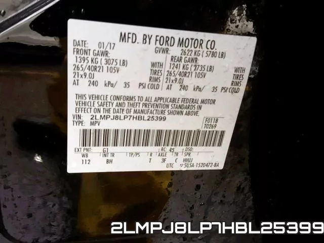 2LMPJ8LP7HBL25399 фото 2