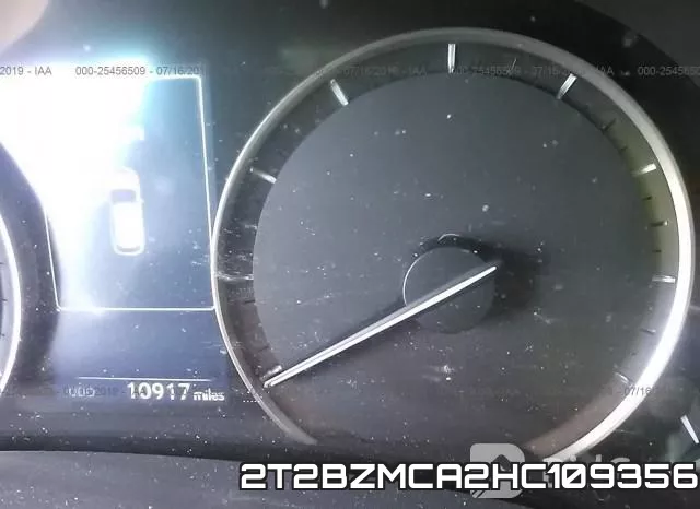 2T2BZMCA2HC109356 фото 8