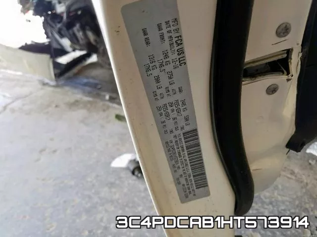 3C4PDCAB1HT573914 фото 2