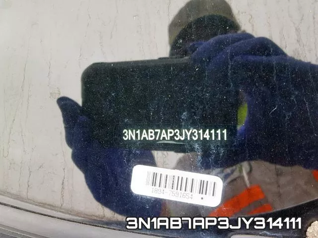 3N1AB7AP3JY314111 фото 2