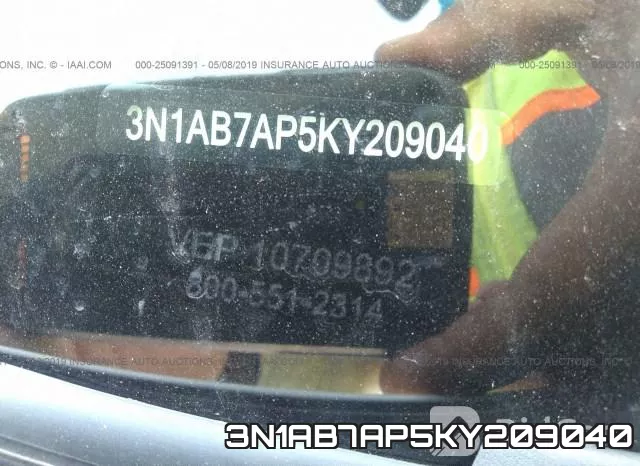 3N1AB7AP5KY209040 фото 10