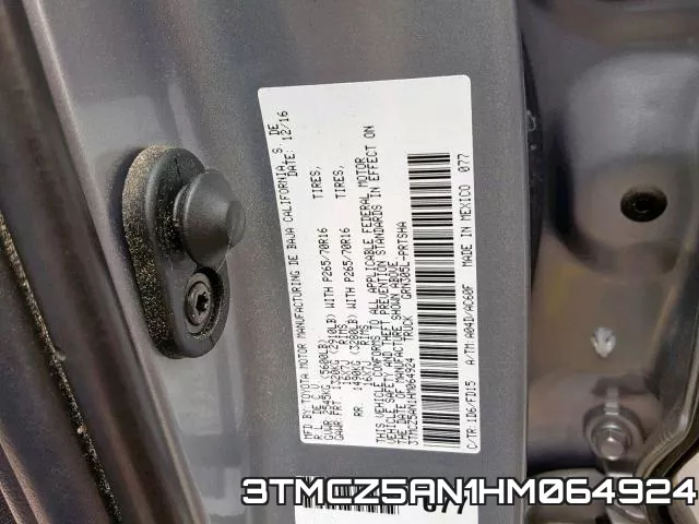 3TMCZ5AN1HM064924 фото 2