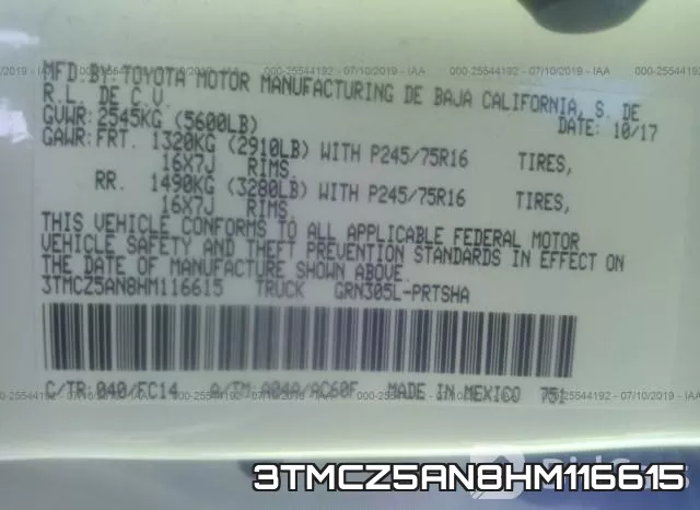 3TMCZ5AN8HM116615 фото 10