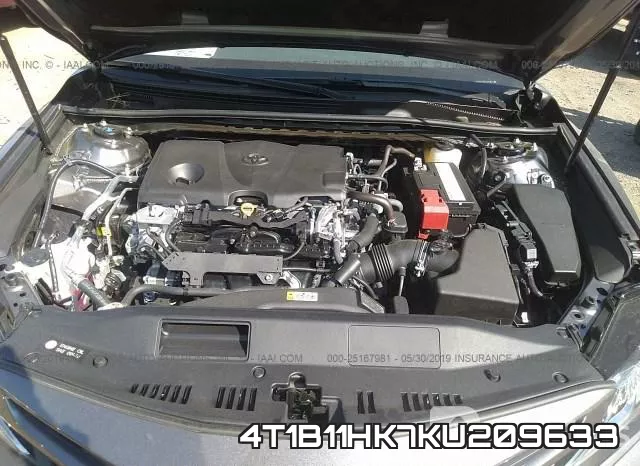 4T1B11HK7KU209633 фото 2