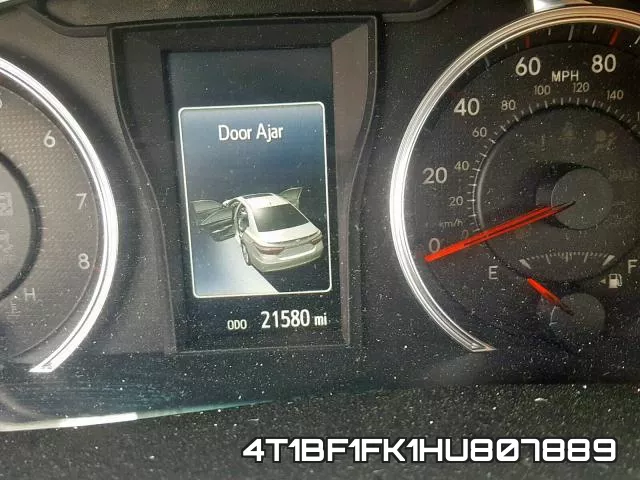 4T1BF1FK1HU807889 фото 9
