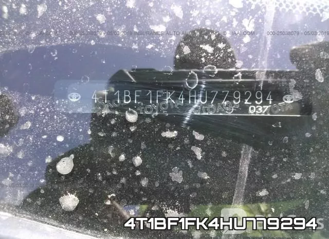 4T1BF1FK4HU779294 фото 10
