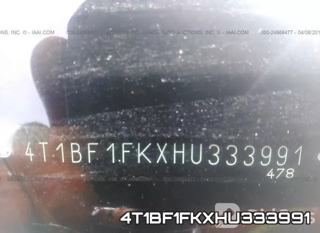 4T1BF1FKXHU333991 фото 10