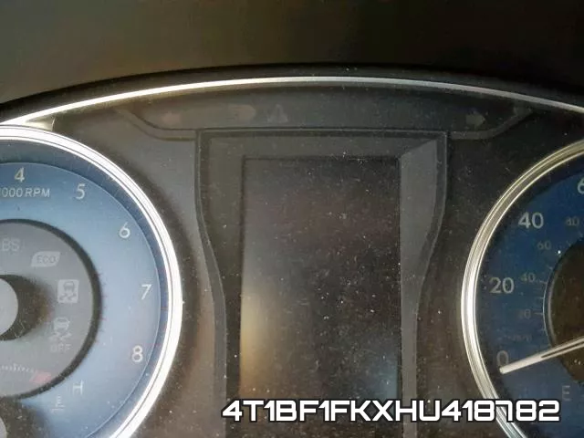 4T1BF1FKXHU418782 фото 9