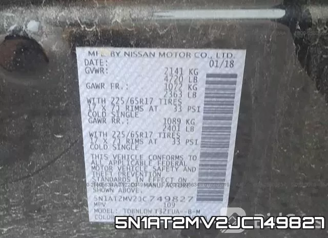 5N1AT2MV2JC749827 фото 10