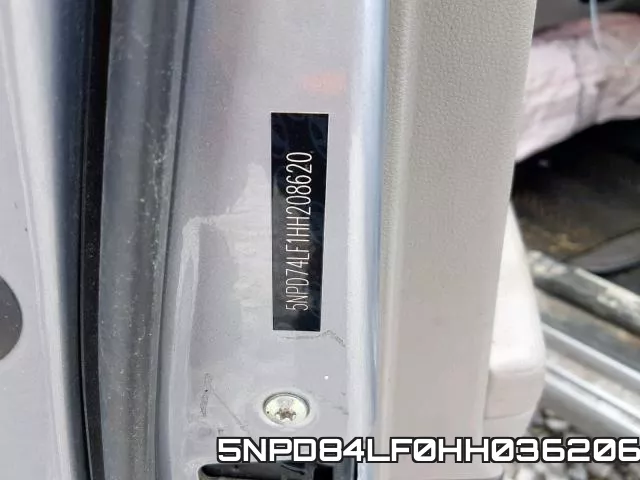 5NPD84LF0HH036206 фото 2