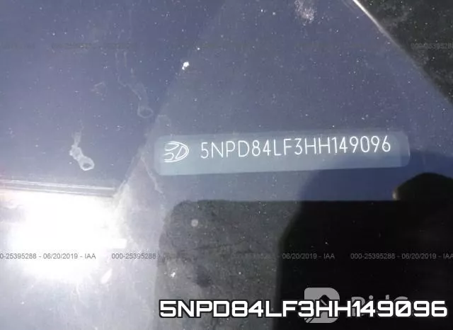 5NPD84LF3HH149096 фото 9