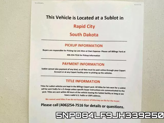 5NPD84LF9JH339250 фото 10