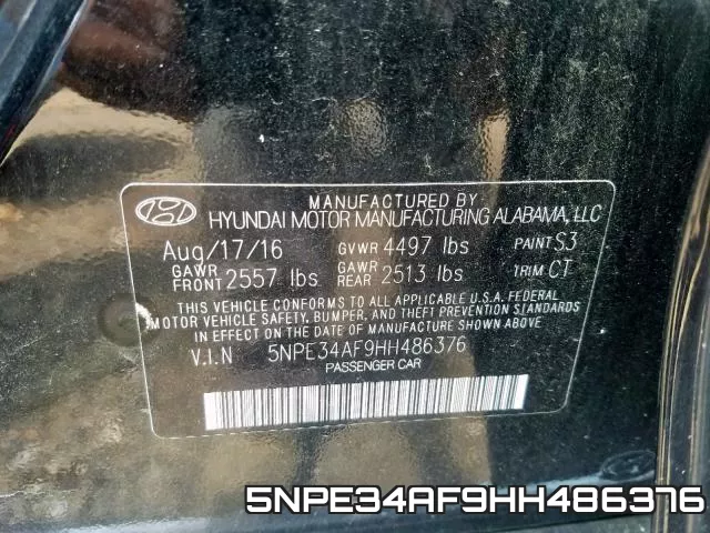 5NPE34AF9HH486376 фото 2