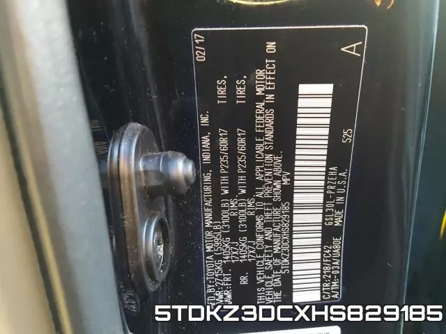 5TDKZ3DCXHS829185 фото 2