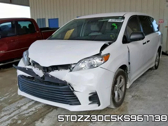 5TDZZ3DC5KS967738 фото 3