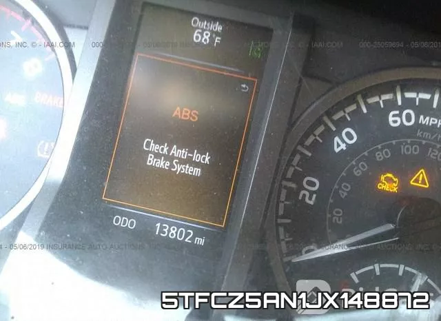 5TFCZ5AN1JX148872 фото 8