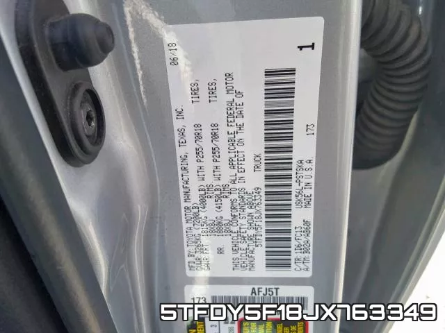 5TFDY5F18JX763349 фото 2