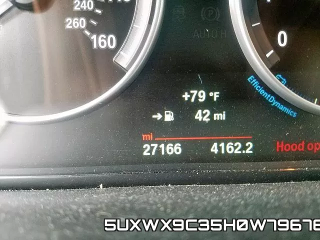 5UXWX9C35H0W79676 фото 9