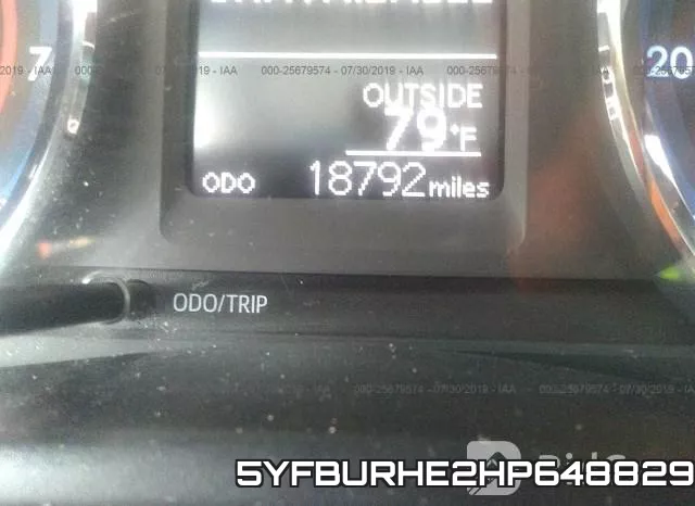 5YFBURHE2HP648829 фото 8
