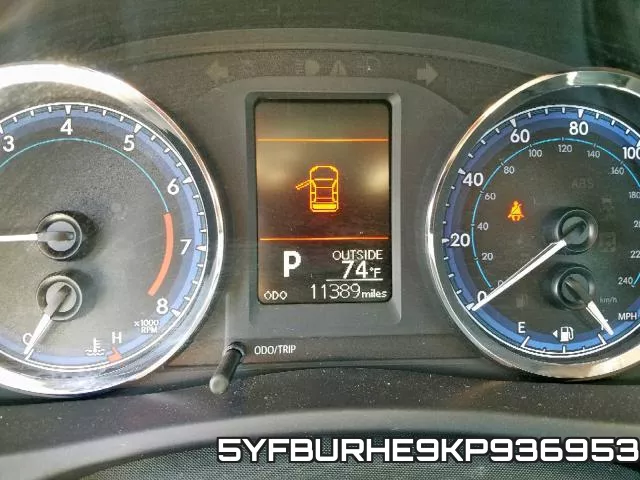 5YFBURHE9KP936953 фото 8