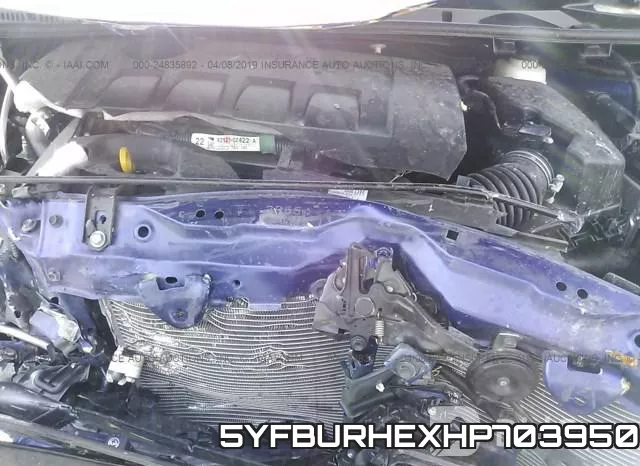 5YFBURHEXHP703950 фото 2