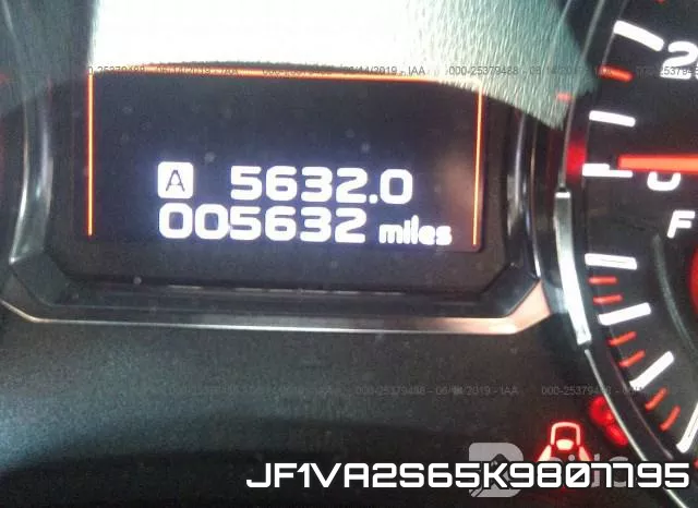 JF1VA2S65K9807795 фото 8