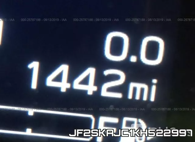 JF2SKAJC1KH522997 фото 8