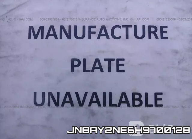 JN8AY2NE6H9700128 фото 10