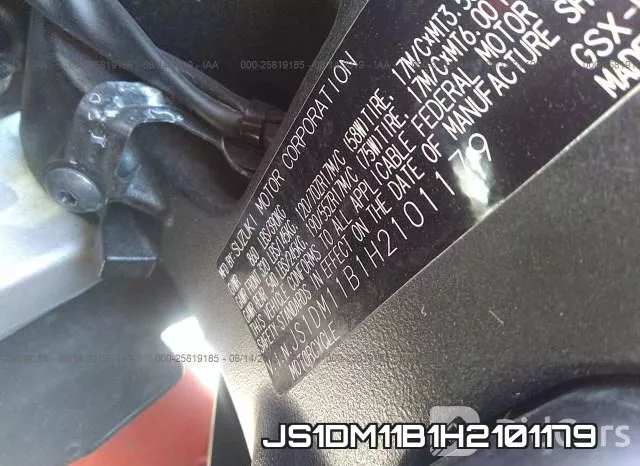 JS1DM11B1H2101179 фото 2