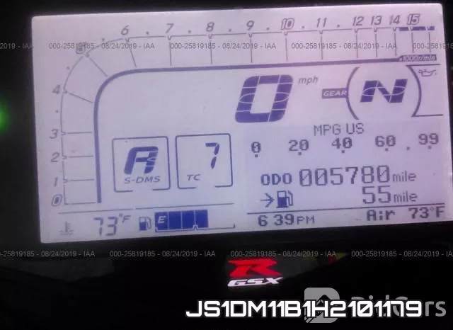 JS1DM11B1H2101179 фото 8