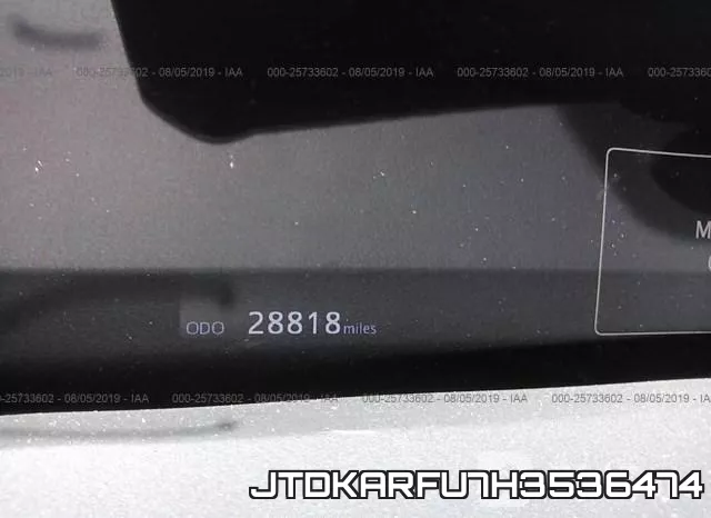 JTDKARFU7H3536474 фото 8