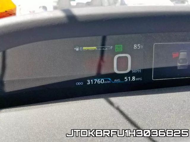 JTDKBRFU1H3036825 фото 9