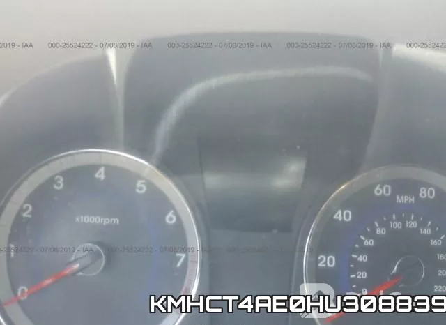 KMHCT4AE0HU308839 фото 8