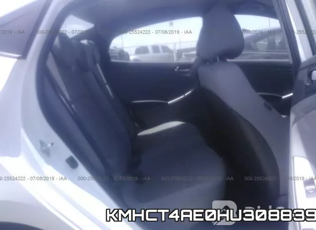 KMHCT4AE0HU308839 фото 9