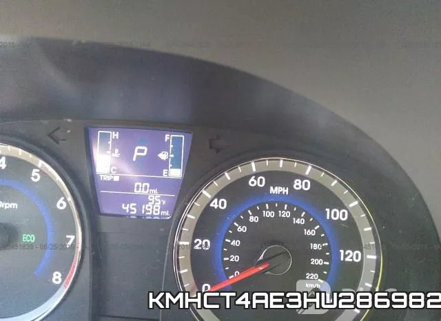 KMHCT4AE3HU286982 фото 8