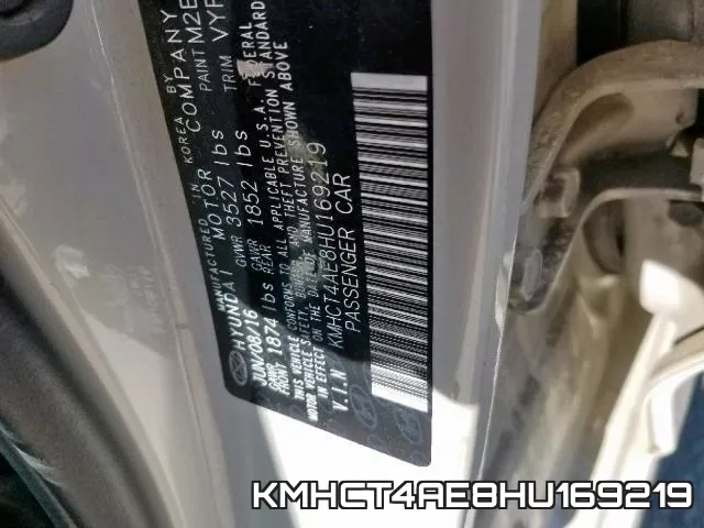 KMHCT4AE8HU169219 фото 2