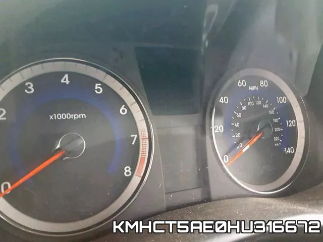 KMHCT5AE0HU316672 фото 9