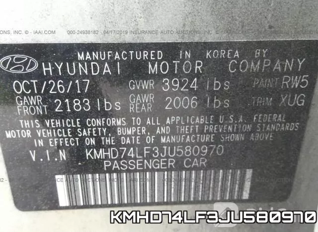 KMHD74LF3JU580970 фото 10