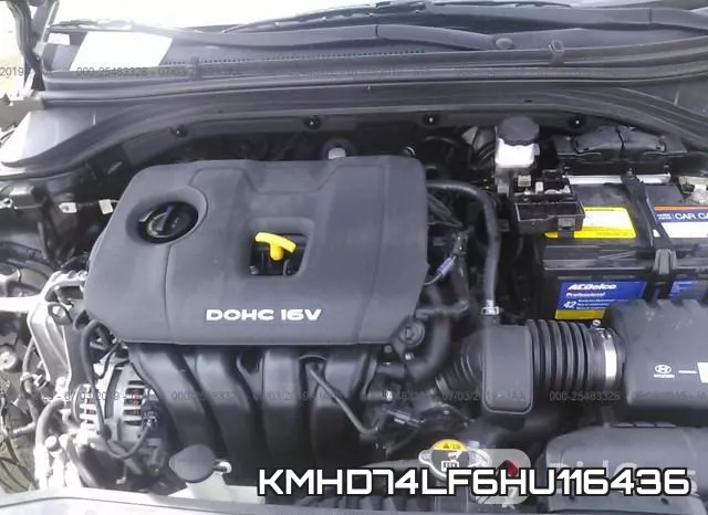 KMHD74LF6HU116436 фото 2