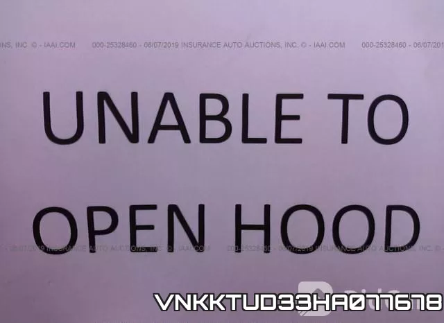 VNKKTUD33HA077678 фото 2