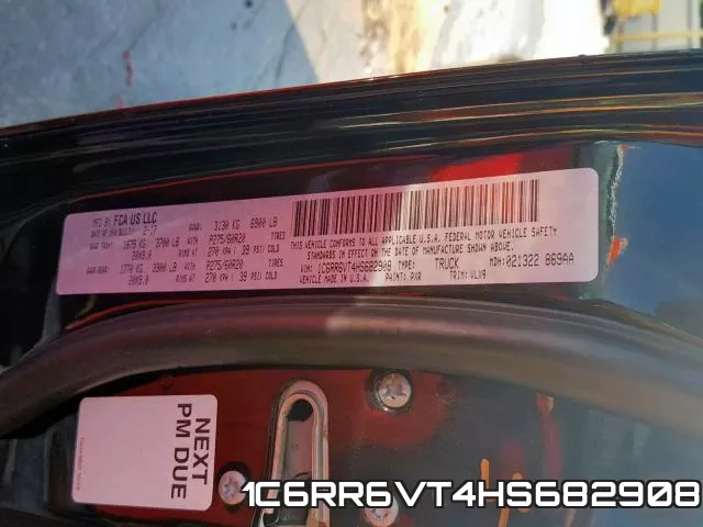 1C6RR6VT4HS682908 фото 2