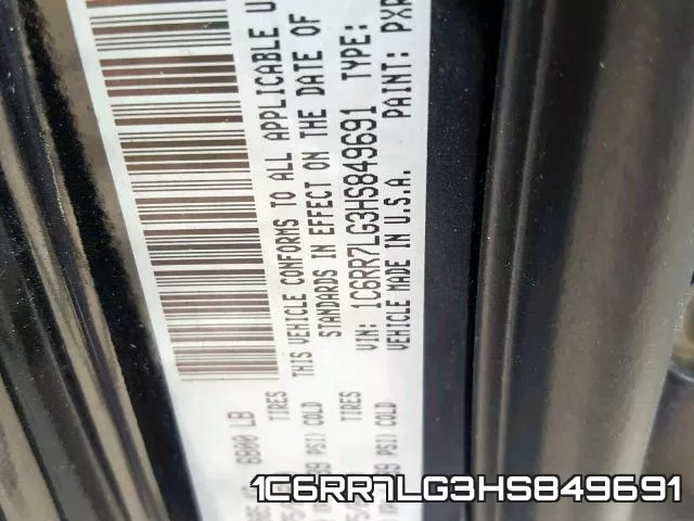 1C6RR7LG3HS849691 фото 2